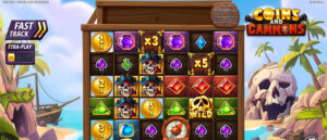 Coins and Cannons slot game screenshot